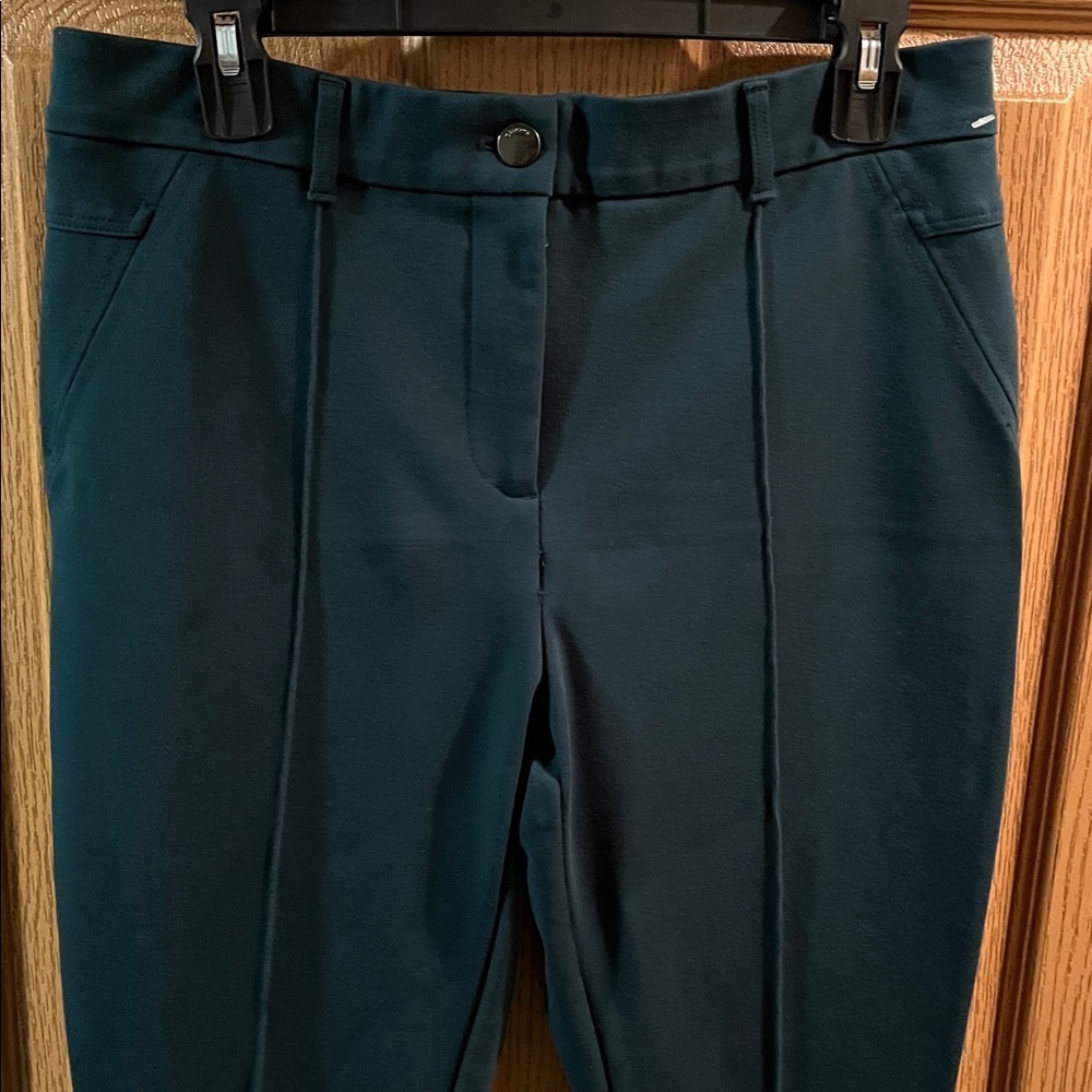 Chico’s So Slimming dark green pants, size 1 - Picture 3 of 6